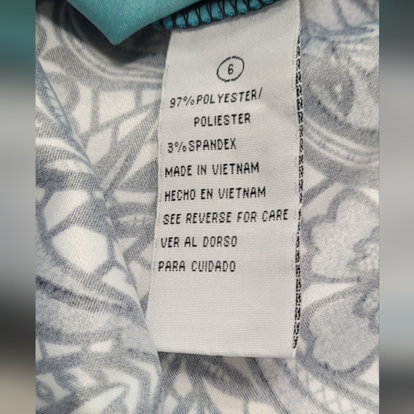 ❤️ SHELBY & PALMER DRESS SHORT SLEEVE GREEN BLACK SIZE: 6 - Picture 10 of 11